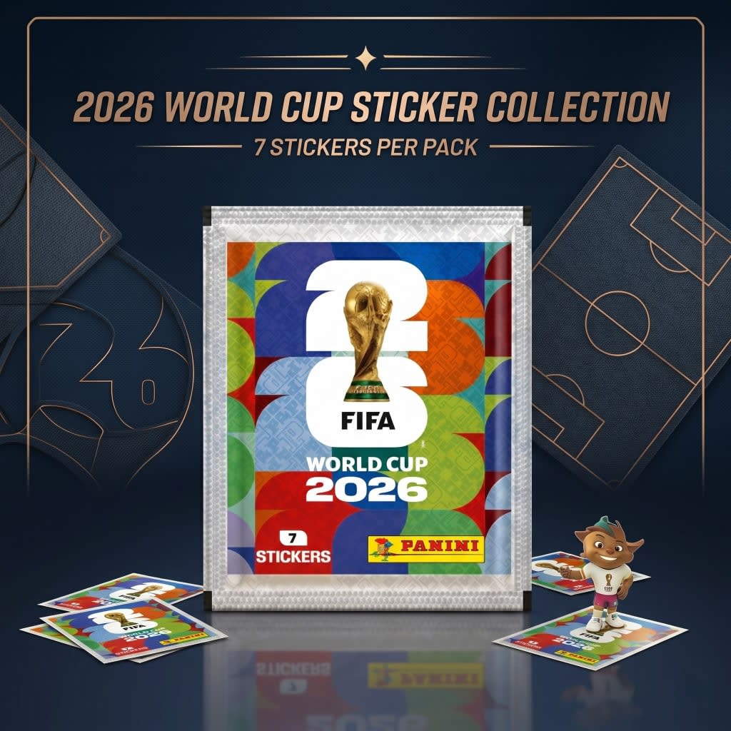 World Cup 2026™ + 25 Pack Sticker Collection