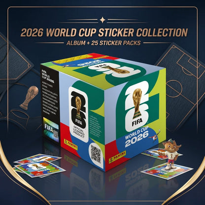 World Cup 2026™ + 25 Pack Sticker Collection